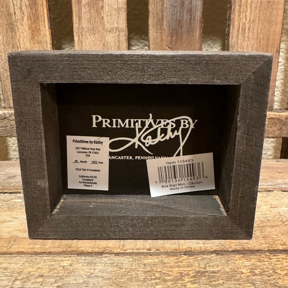 Bathroom Decor Primitives By Kathy, Caution This Is My Kids Bathroom Sign - Picture 7 of 9